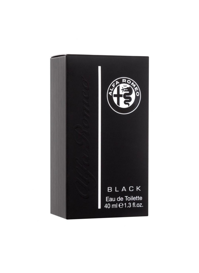 ALFA ROMEO BLACK AFTER SHAVE LOTION 75ML