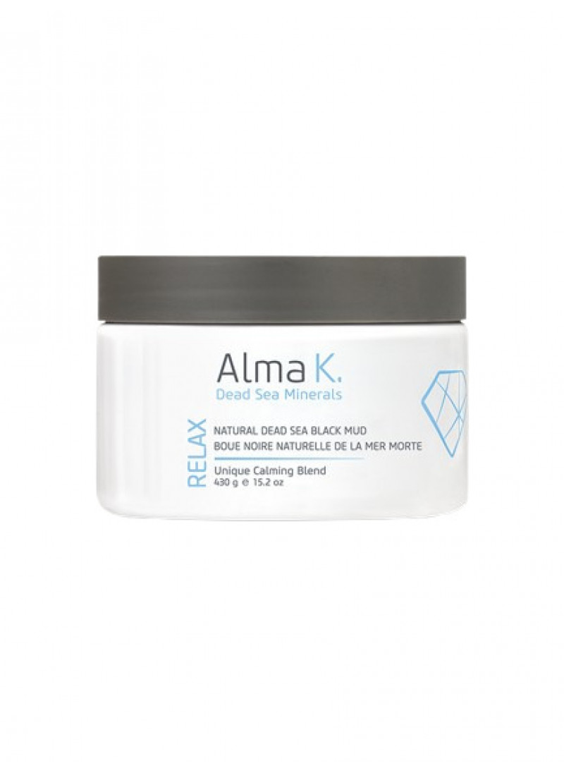 ALMA K NATURAL DEAD SEA BLACK MUD 430 G