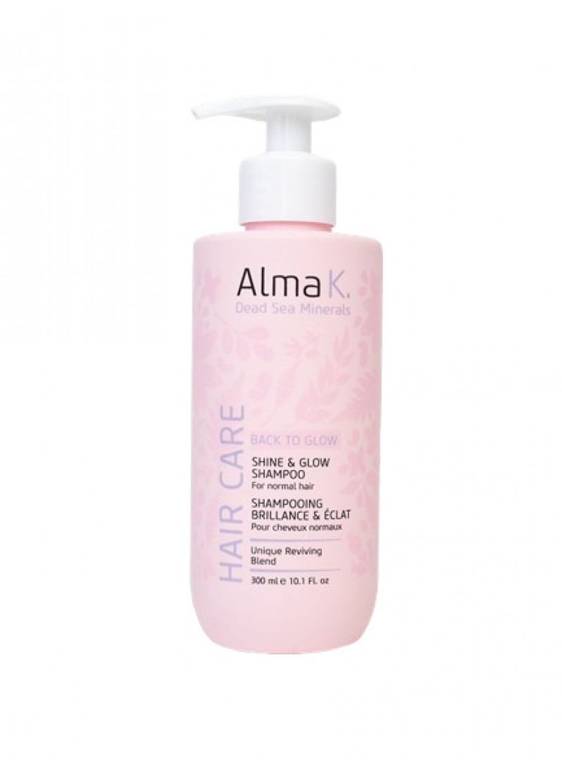 ALMA K SHINE & GLOW SHAMPOO 300ML