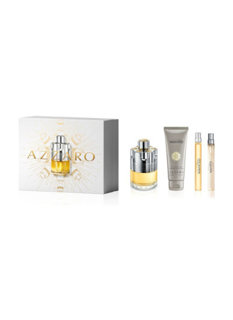 AZZARO WANTED M SET EDT V100ML+HB75+V10ML