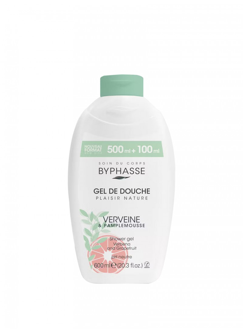 BYPHASSE PLAISIR SHOWER GEL VERBENA GRAPEFRUIT 600...