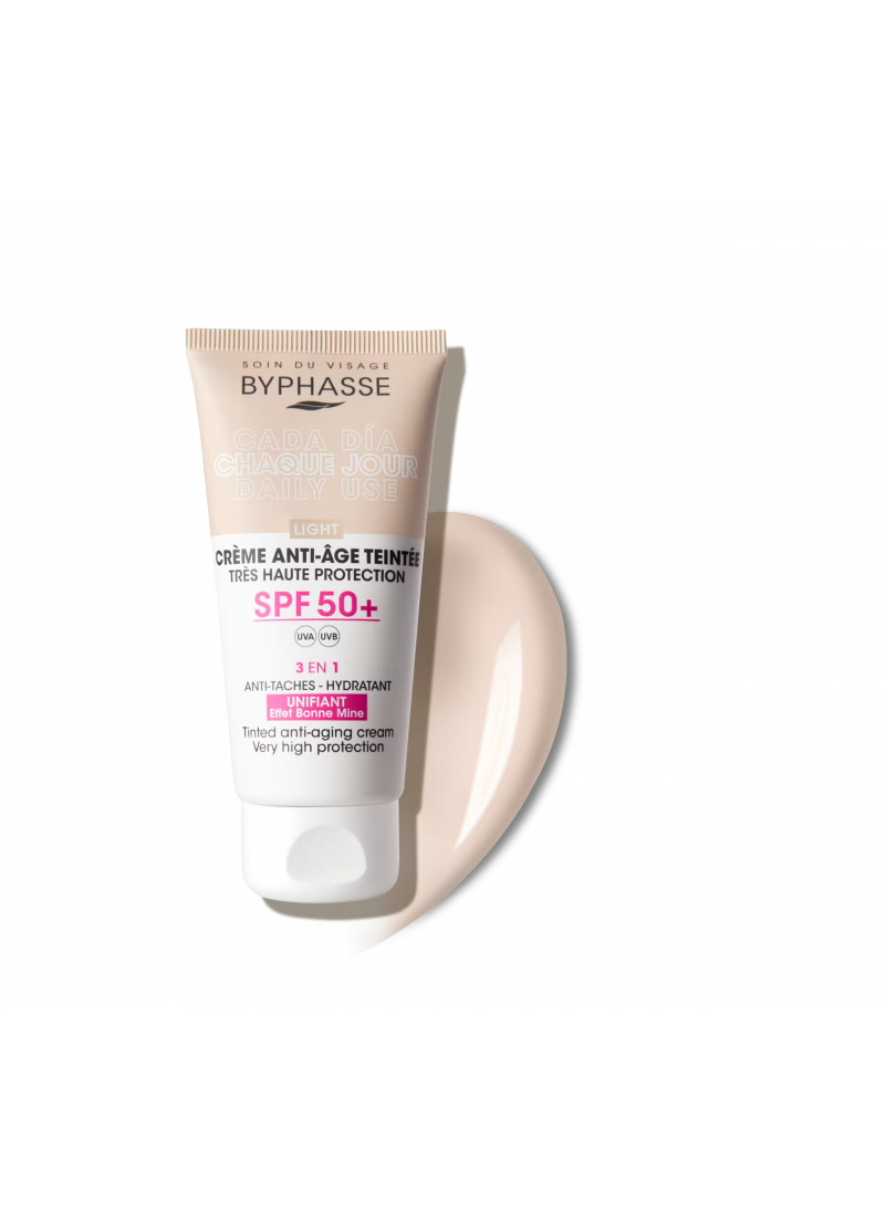 Byphasse Tinted Anti-Aging Cream SPF50