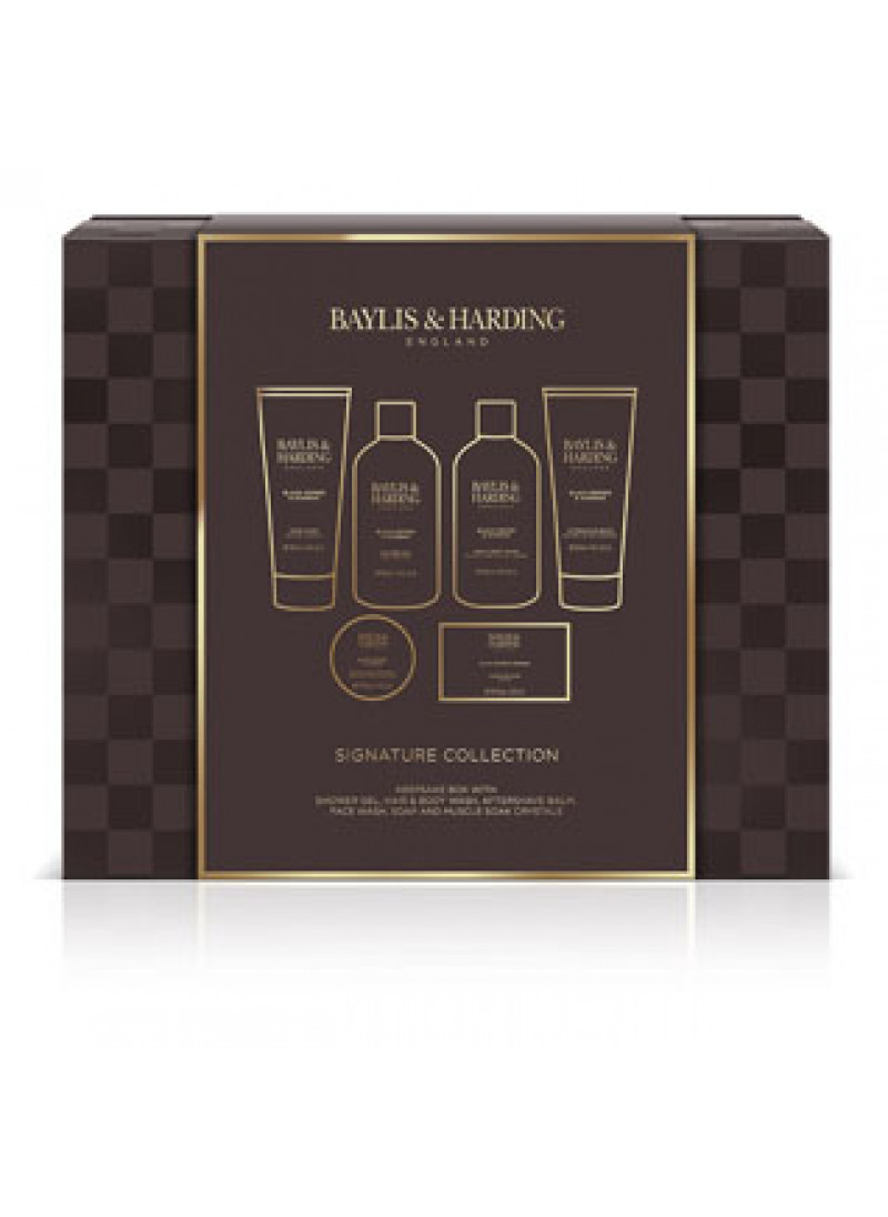 Baylis & Harding Black Pepper & Ginseng Men's Luxury Shower & Prep Gift Set