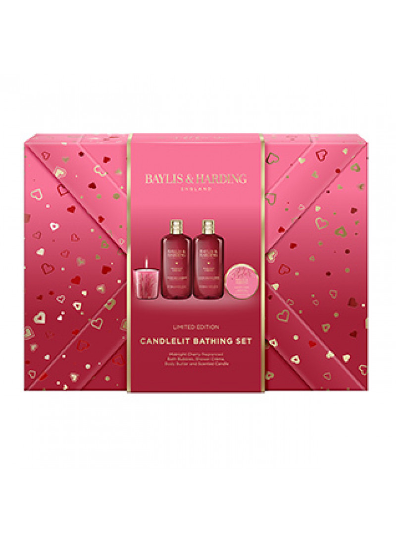 Baylis & Harding Midnight Cherry Gift Wrapped ...