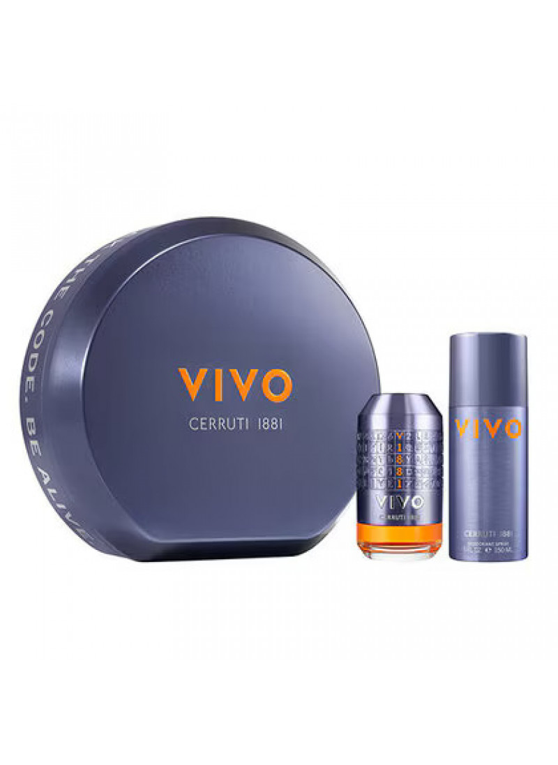 CERRUTI VIVO HOMME SET 100ML + SHOWER GEL + SPRAY ...