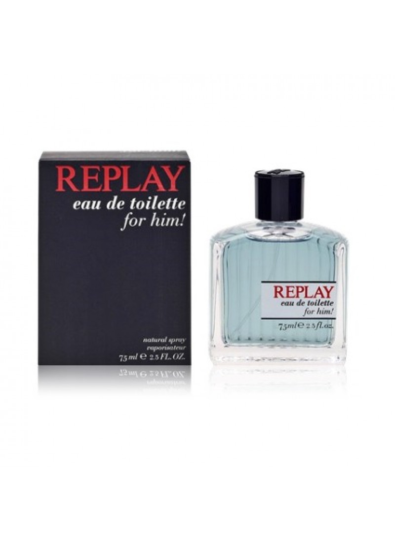 REPLAY FOR HIM EDT M 50ML