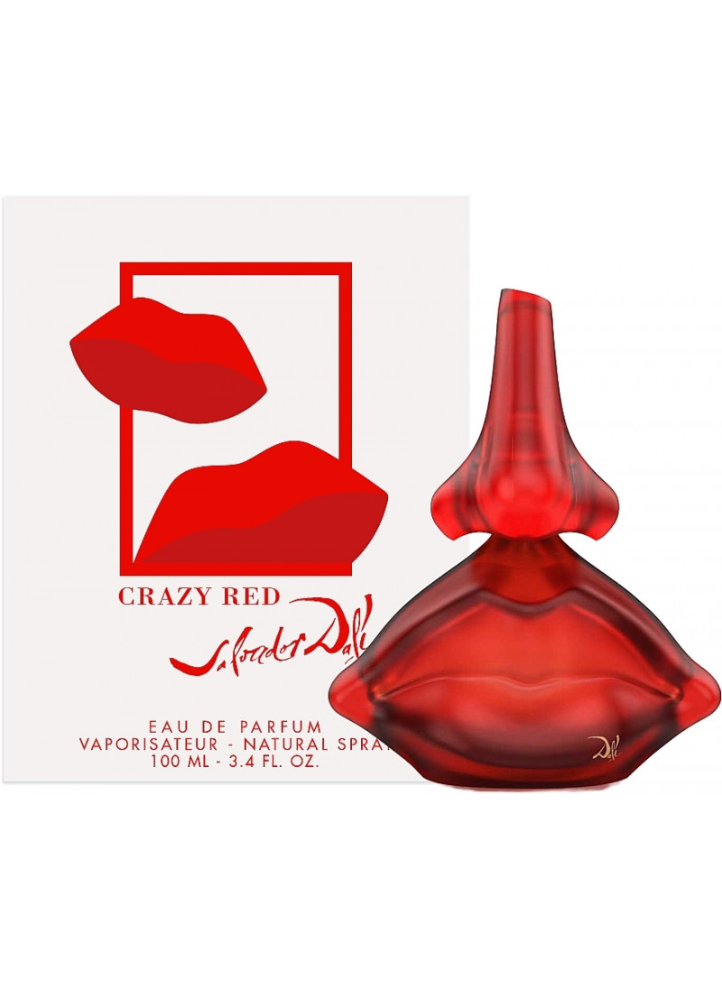 SALVADOR DALI CRAZY RED L EDP 100ML