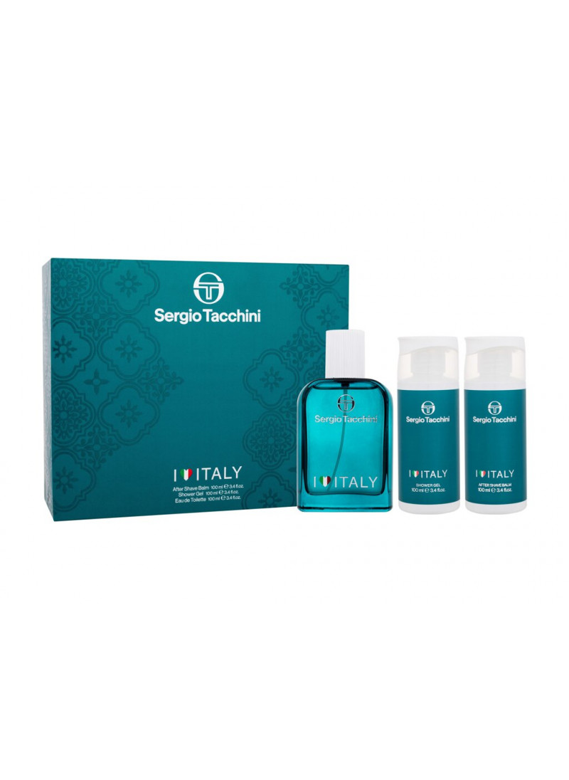 SERGIO TACCHINI I LOVE ITALY SET(100ML EDT+200ML S...