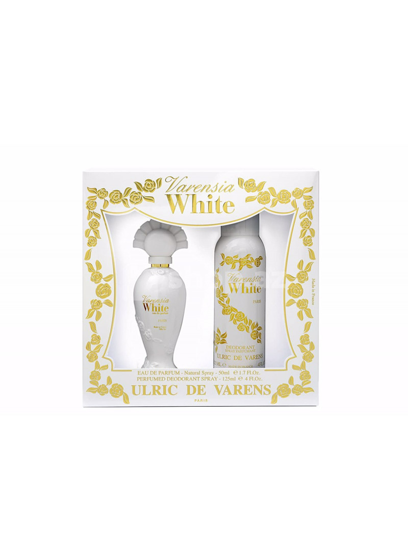 UDV VARENSIA WHITE COFFRET(EDP L 50ML+DEO SPRAY 125ML)
