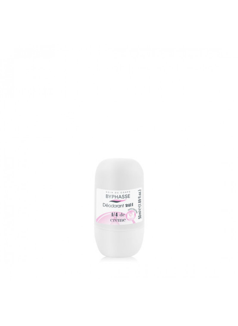 BYPHASSE 24H DEODARANT  1/4 OF CREAM (ROLL ON) 50ML