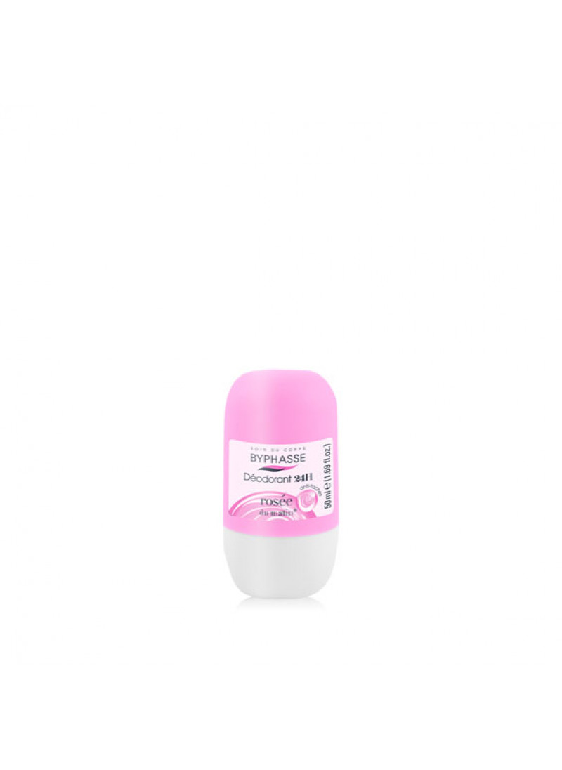 BYPHASSE 24H DEODARANT  ROSEE DU MATIN (ROLL ON) 50ML