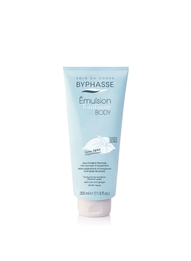 BYPHASSE SPA EXPERIENCE TONING BODY EMULSION ALL SKIN TUPES 350ML