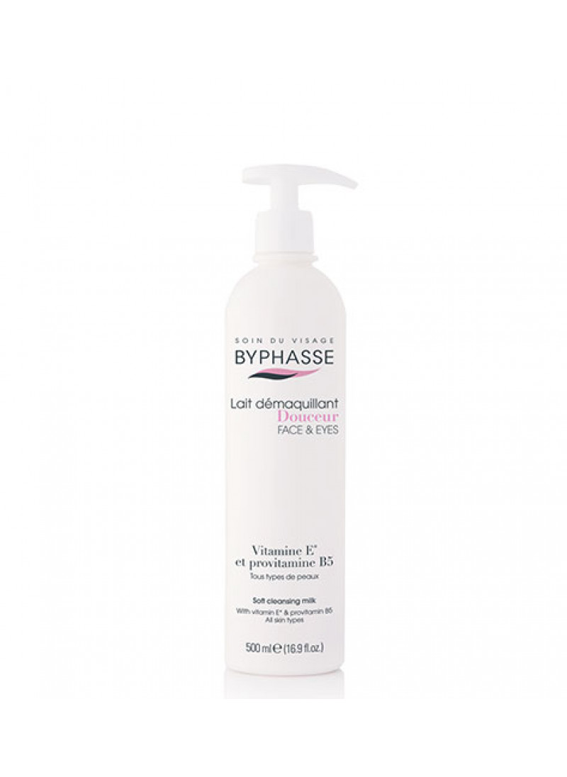 BYPHASSE SOFT CLEASING MILK FACE&EYES ALL SKIN...