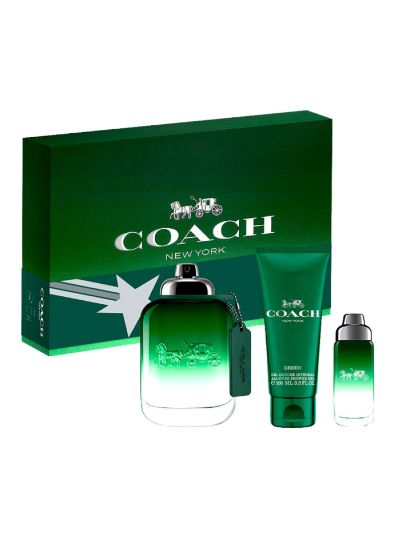 COACH GREEN COF EDT100+15+SG100 SET